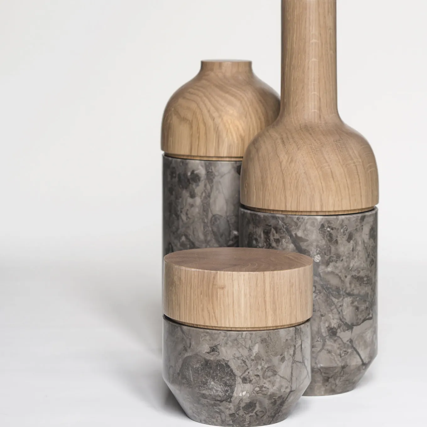 Mutamenti 3 contenitori decorativi