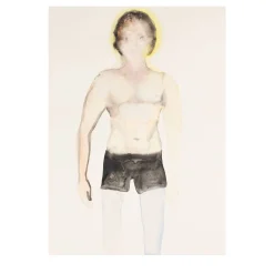 Myself Acquerello su Carta