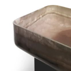 Nabhi Collection Lavabo Bowl N.9 in Onice Rosa