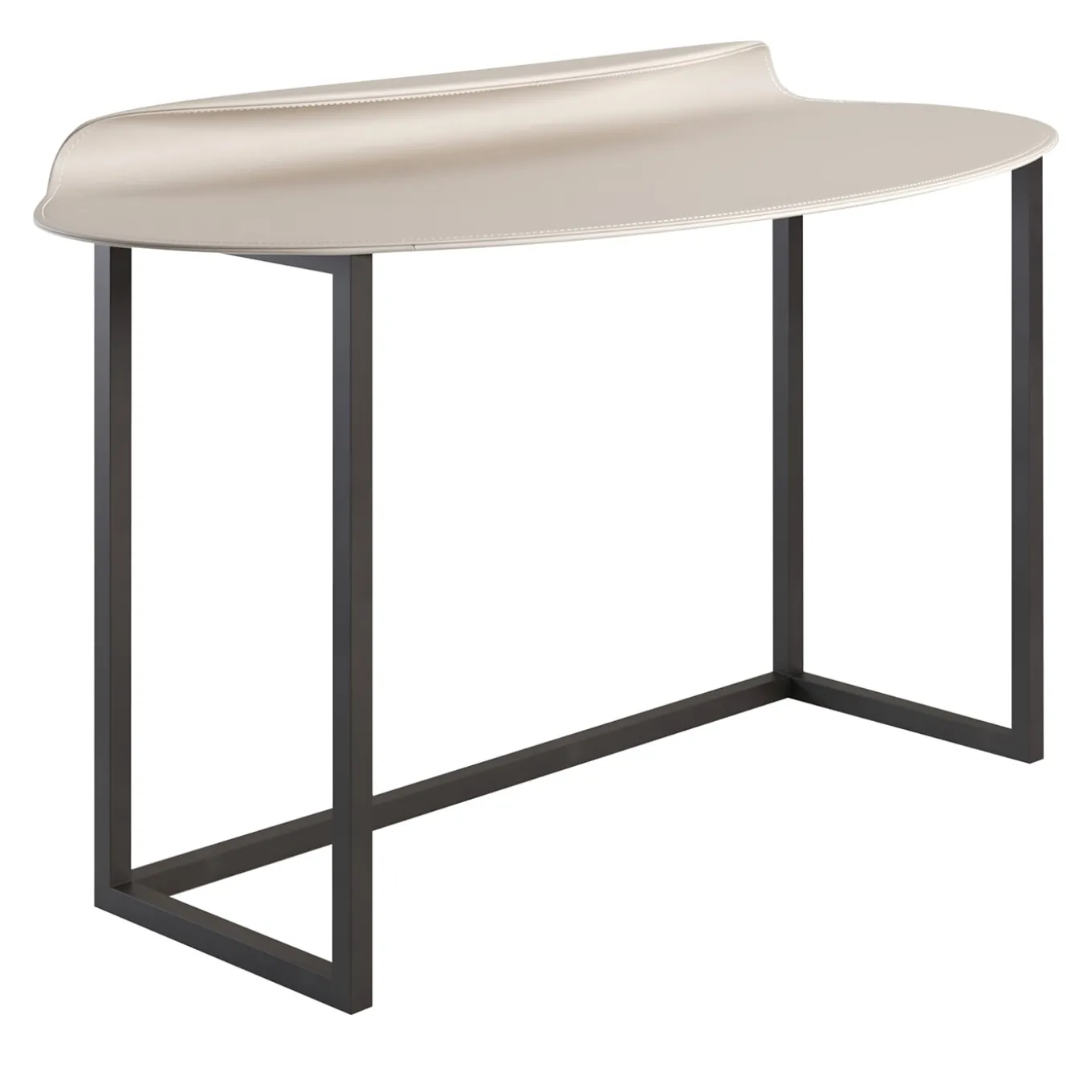 Nakamura Soul White And Black Matte Metal Desk