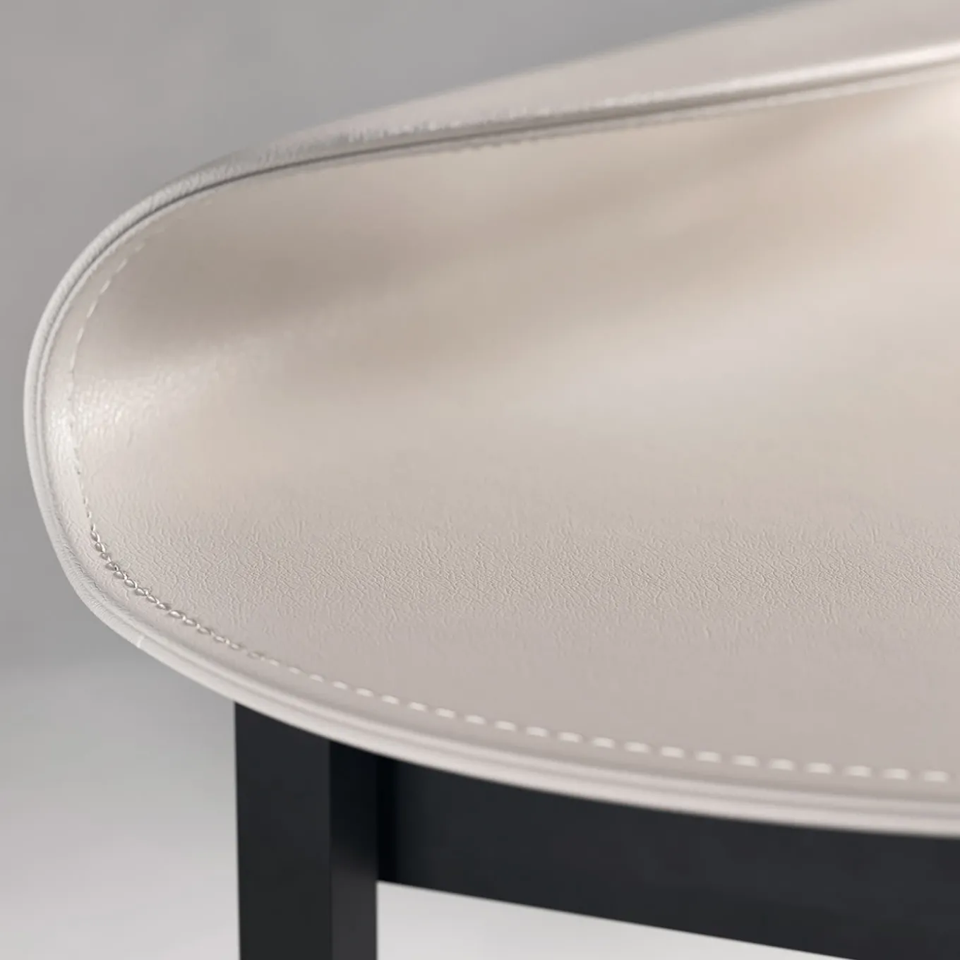 Nakamura Soul White And Black Matte Metal Desk