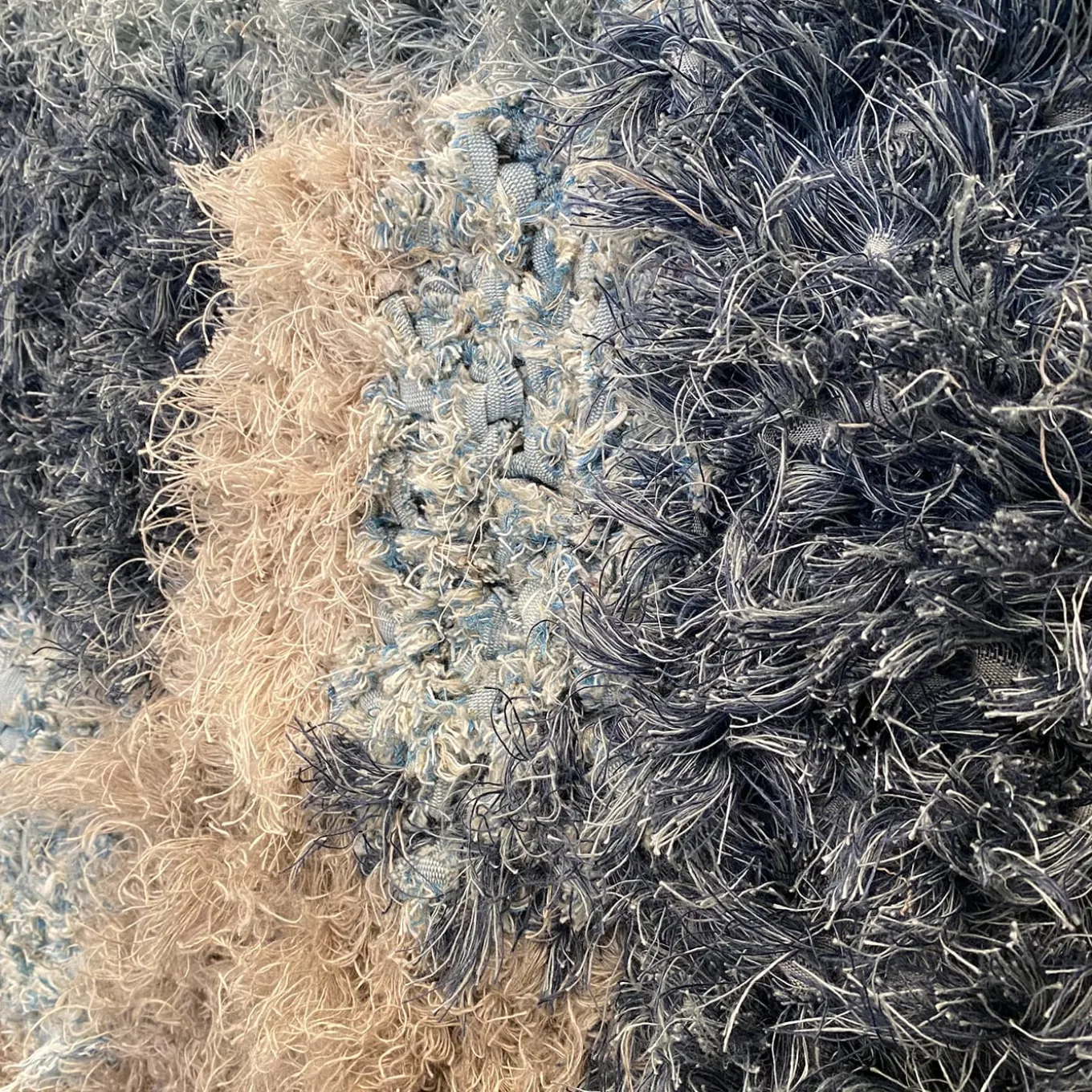 Noloom Surgis 013 Arazzo bianco, crema, salvia, azzurro #1