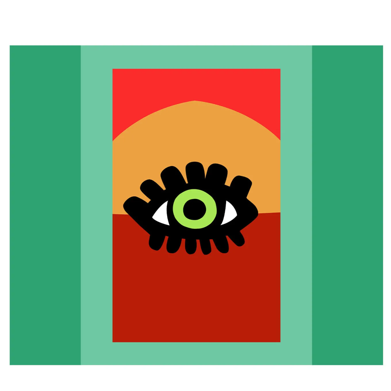 Nova Idola Stampa policroma su arazzo di seta