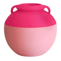 Numa Pompilio L Anfora bicolore rosa e fucsia