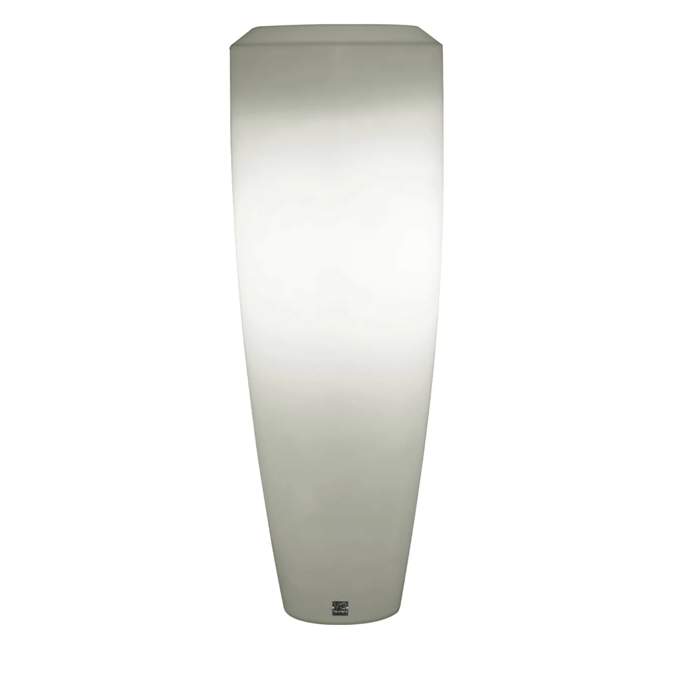 Obice Piccola lampada da terra bianca