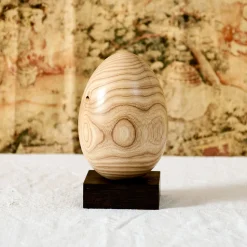 Oggetto Decorativo in Legno a Edizione Limitata Uovo n.9