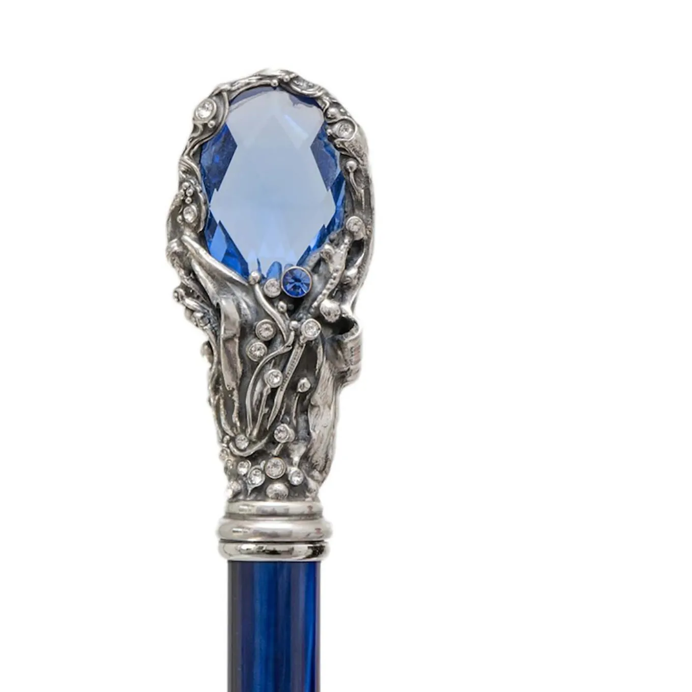 Ombrello blu Swarovski