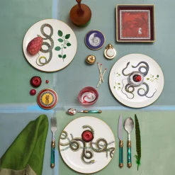 Omini Round Tea Light in ottone lucido di Stefano Giovannoni