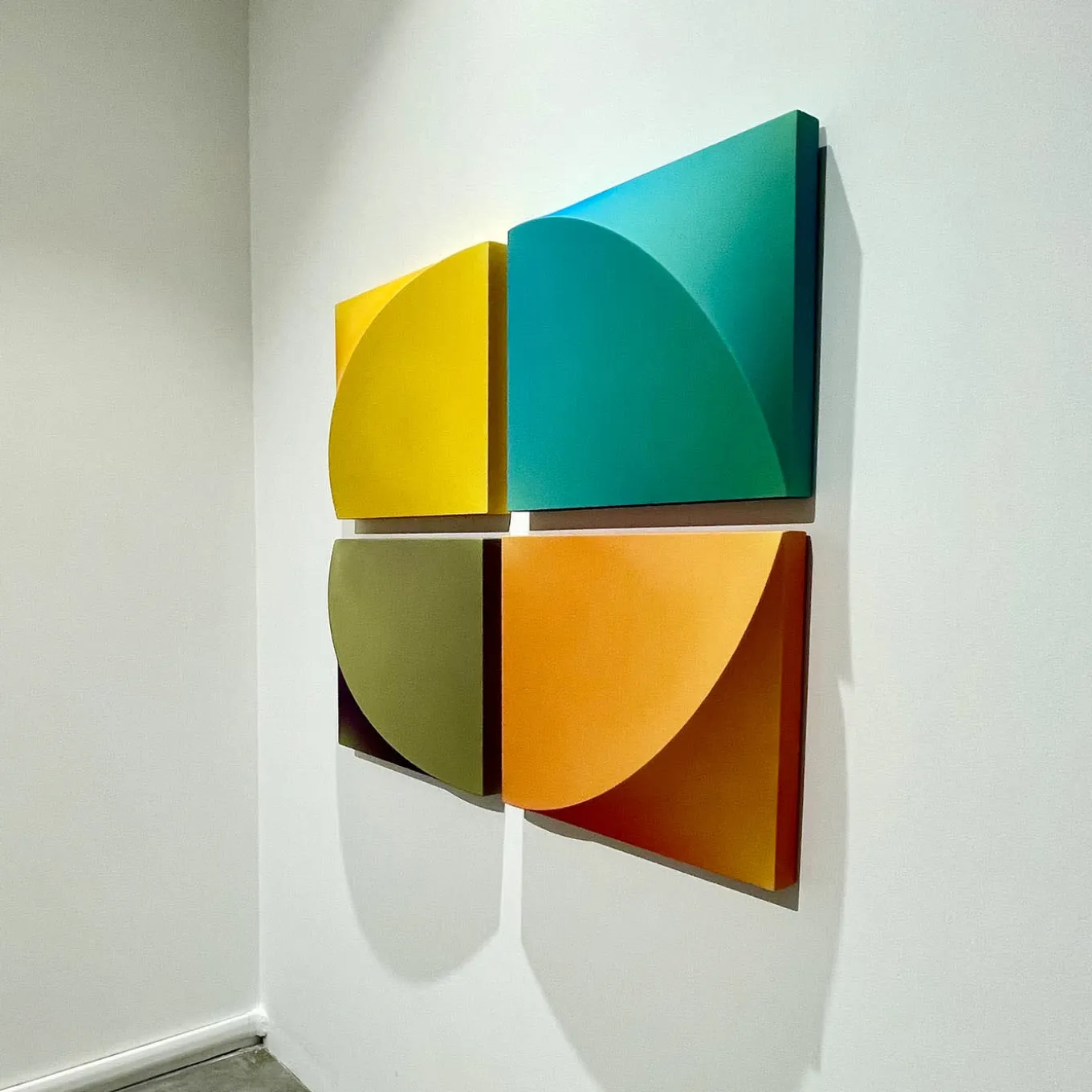 Opera d'arte N° 63 Scultura da parete