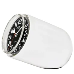 Orologio da tavolo bianco statico di Richard Sapper