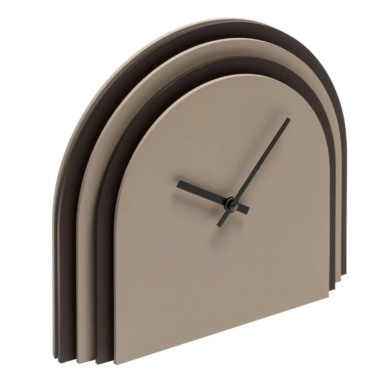 Orologio da tavolo centrale beige