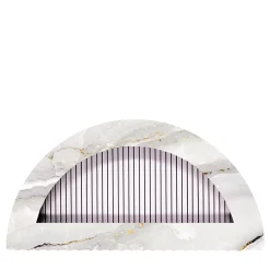 ORU Collection Decorazione da parete a mezzo cerchio in marmo calacatta di lusso