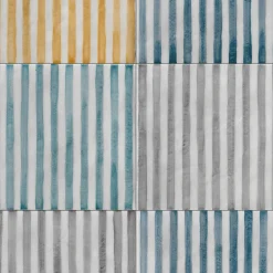 Ot Palau Mustard Set di 24 piastrelle quadrate