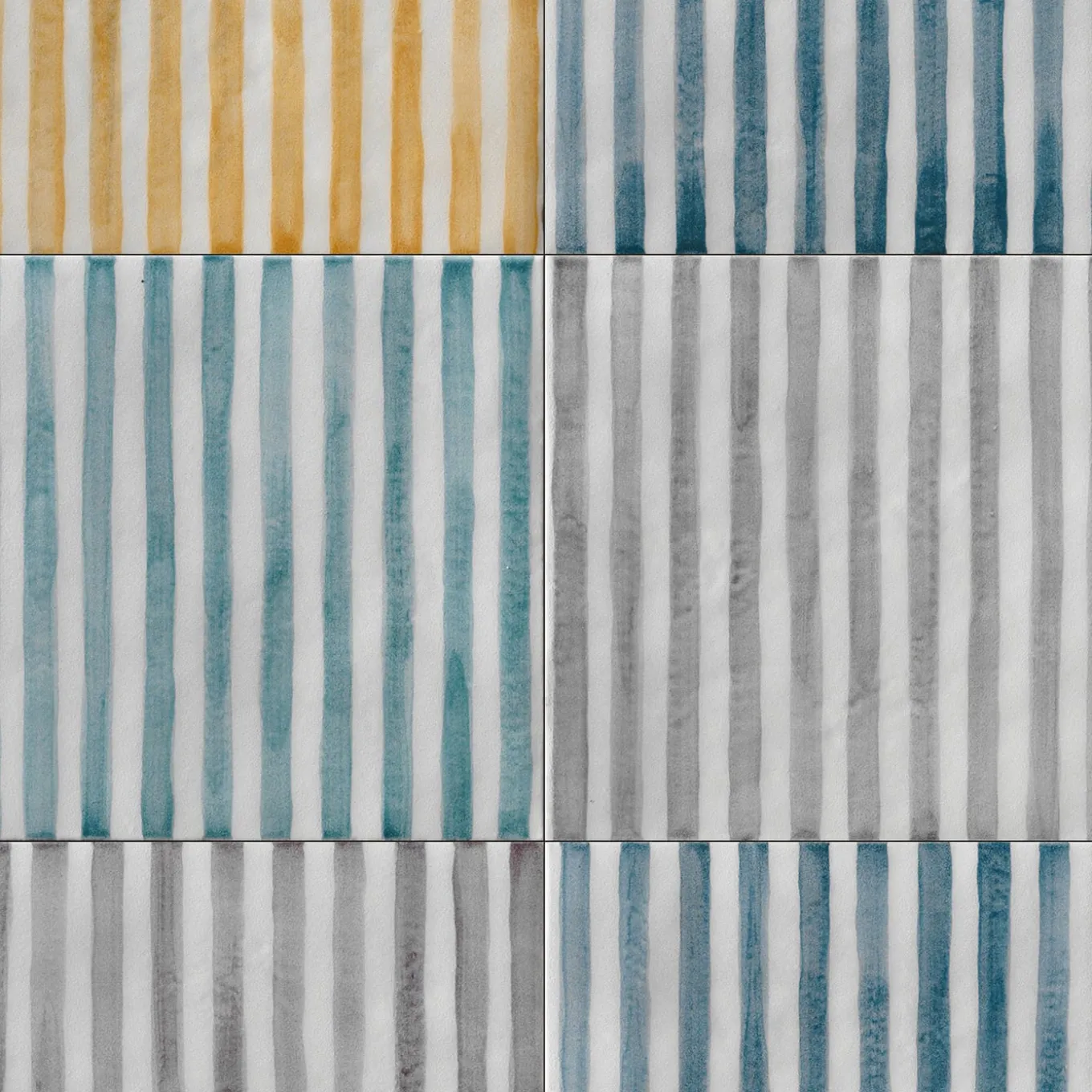 Ot Palau Oceano Blue Set di 24 piastrelle quadrate