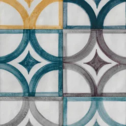 Ot Puntaldia Mustard Set di 24 piastrelle quadrate