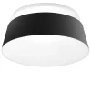 Oxygen S Lampada da soffitto nera