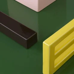 Paesaggi Scultura quadrata policroma di Nathalie Du Pasquier