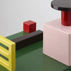 Paesaggi Scultura quadrata policroma di Nathalie Du Pasquier