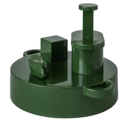 Paesaggi Scultura Rotonda verde di Nathalie Du Pasquier