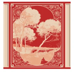 Paesaggio 1 Rinascimento Oro Arte da parete