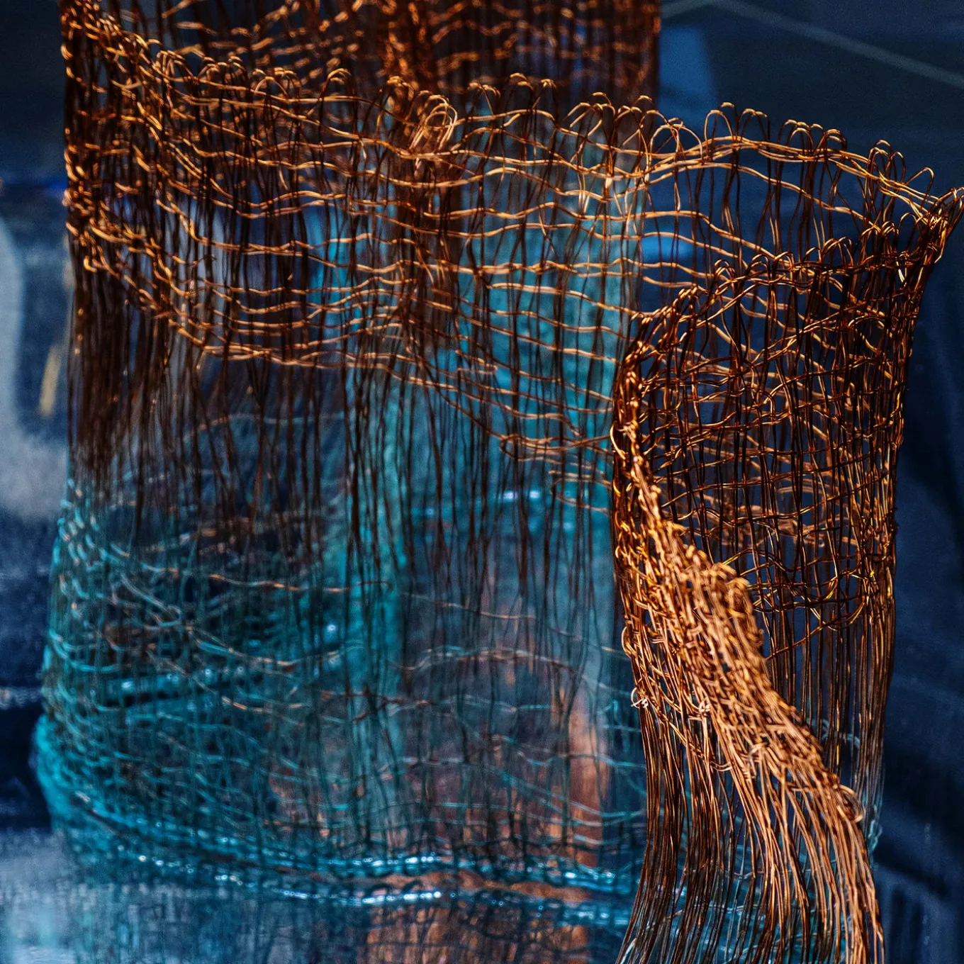 Paesaggio Alchemico Scultura in rame