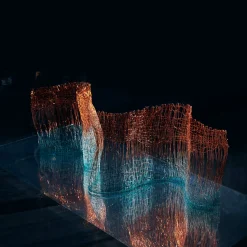 Paesaggio Alchemico Scultura in rame