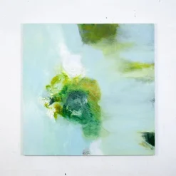 Paesaggio Temporaneo Pittura ad olio e acrilico su tela