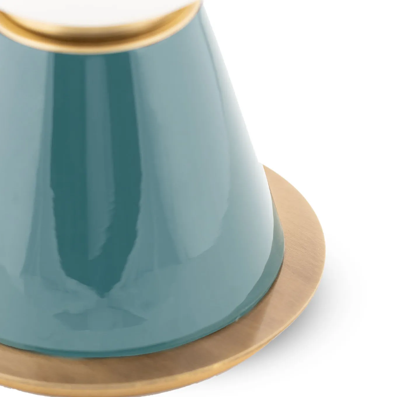 Palm lampada da tavolo Piccola turchese