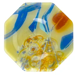 Panarea Piatto da dessert ottagonale asimmetrico