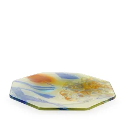 Panarea Piatto da dessert ottagonale asimmetrico