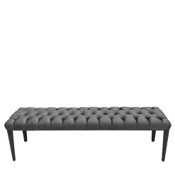 Panca Farfalla Bio Ottoman Grigio di Davide Barzaghi