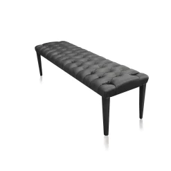 Panca Farfalla Bio Ottoman Grigio di Davide Barzaghi