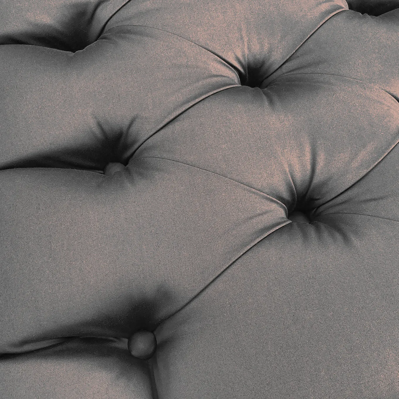 Panca Farfalla Bio Ottoman Grigio di Davide Barzaghi