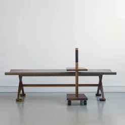 Panca in tessuto Branda di Enrico Tonucci