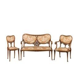 Panchina francese Liberty arancione