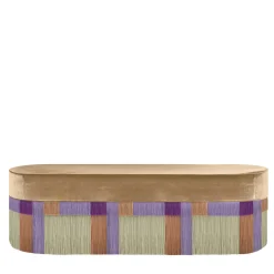 Panchina geometrica Couture Wien policroma #6