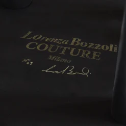 Panchina in velluto marrone Tria con frange