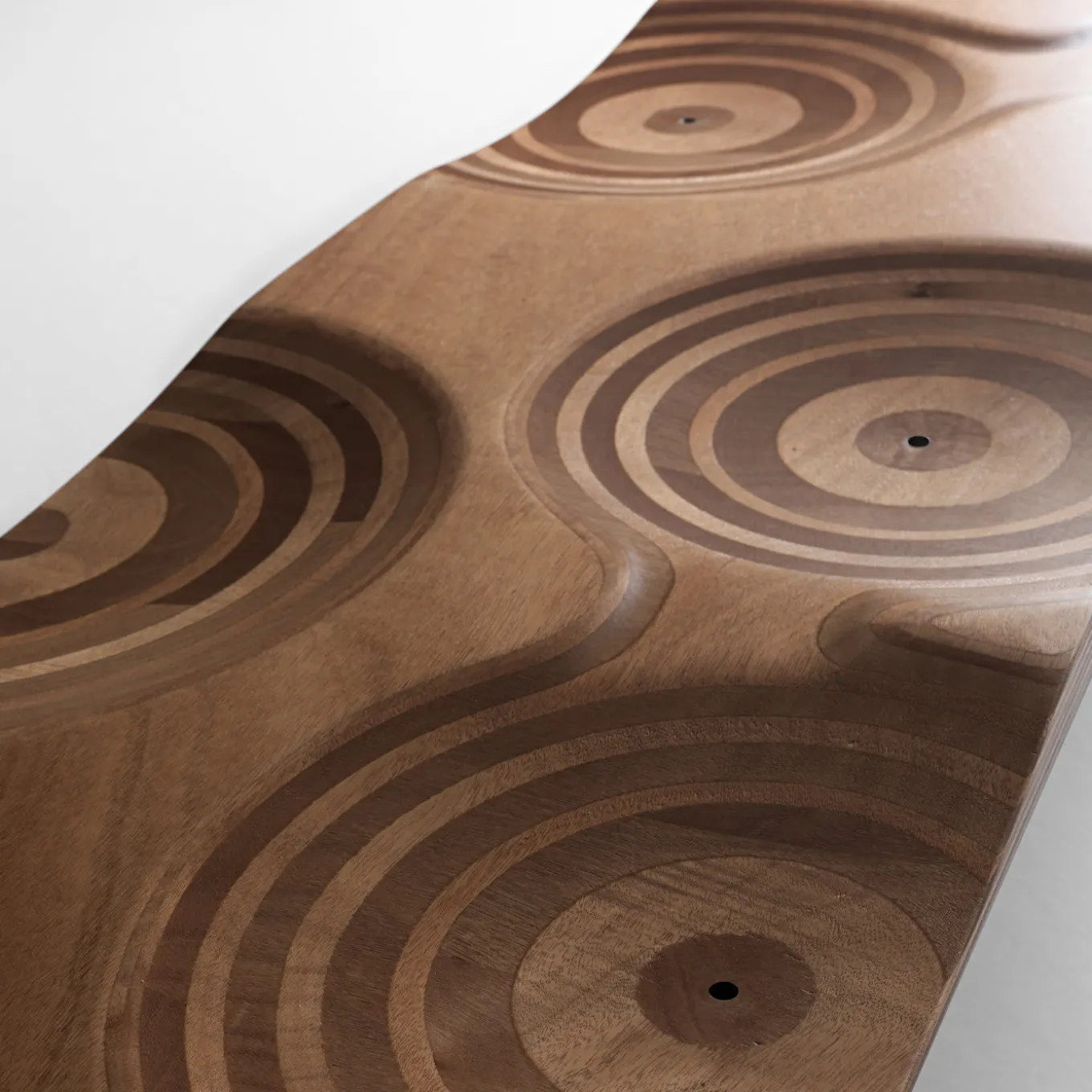 Panchina per esterni Ripples di Toyo Ito