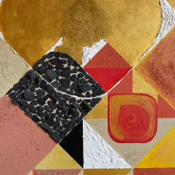 Pannello da parete Geometrie Otto di Mascia Meccani