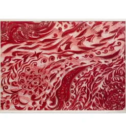 Pannello d'arte Panta Rei Scagliola di Lodovico Cupioli