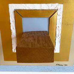 Pannello decorativo e mensola Prospettico di Mascia Meccani