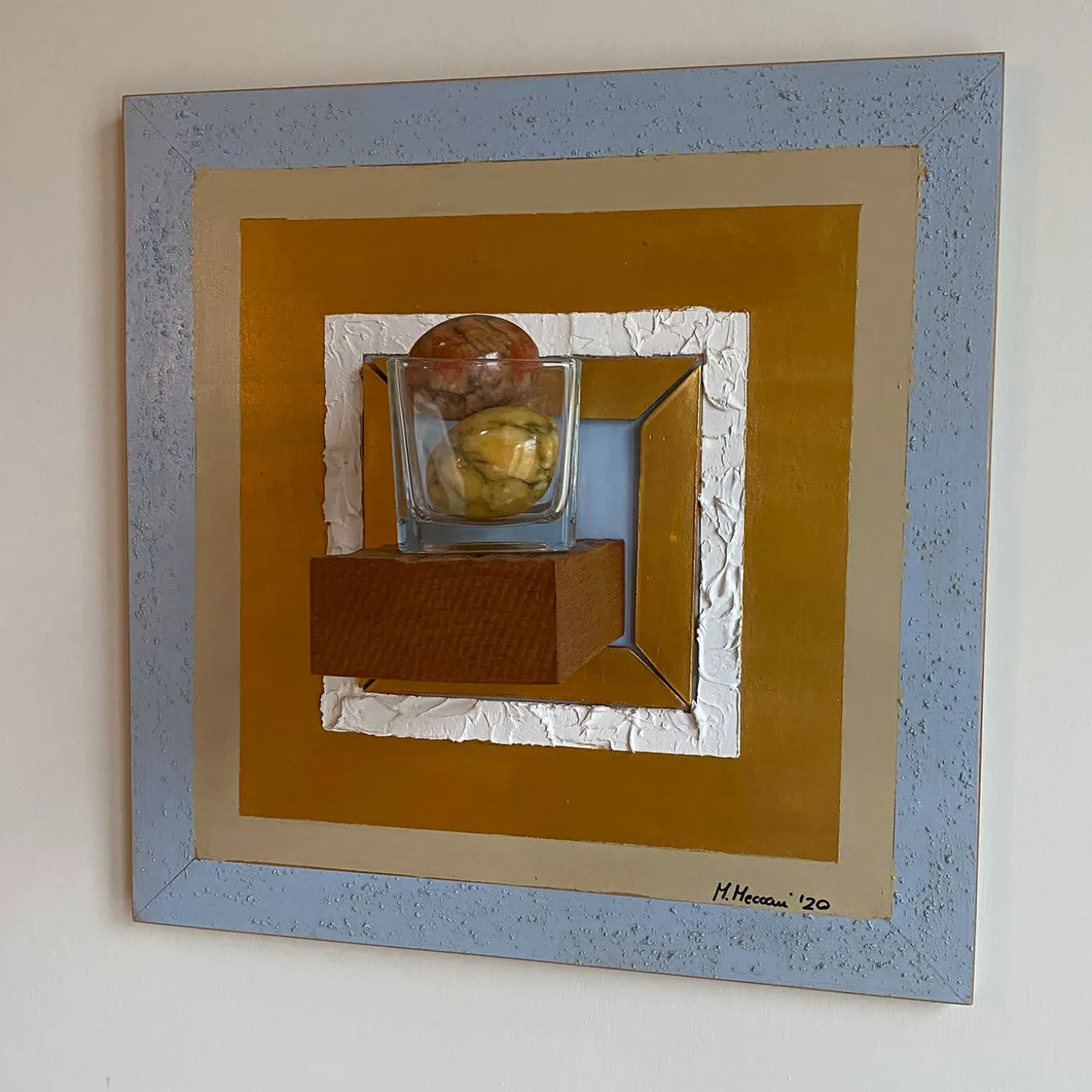 Pannello decorativo e mensola Prospettico di Mascia Meccani