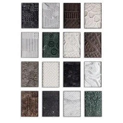 Pannello decorativo in marmo Marquinia nero Imbrex