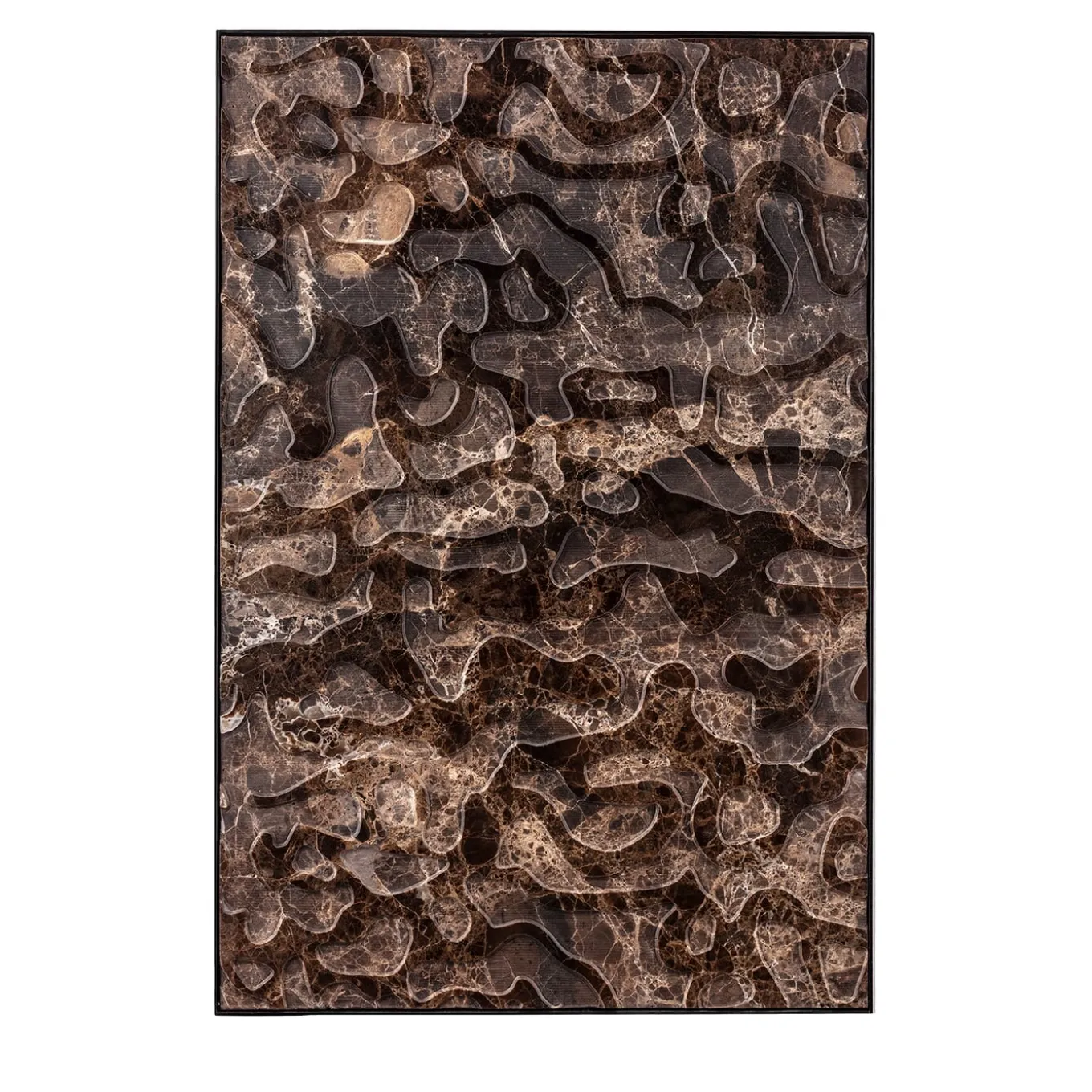 Pannello decorativo in marmo Emperador marrone Petra