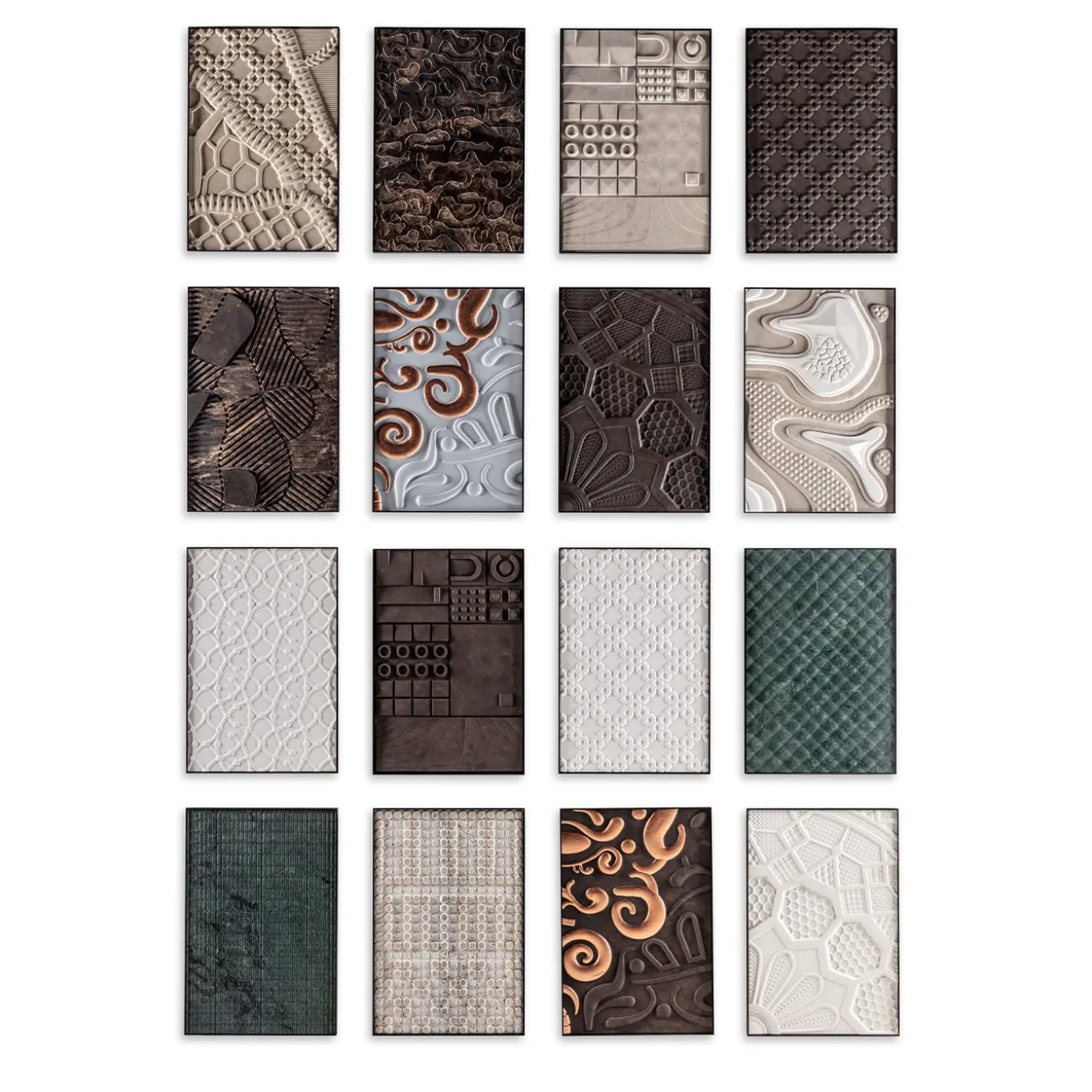 Pannello decorativo in marmo Emperador marrone Petra