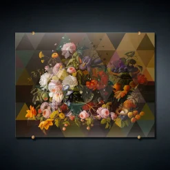 Pannello decorativo in vetro Fancy Bouquet #3