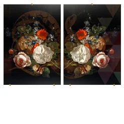 Pannello decorativo in vetro Fancy Bouquet #1