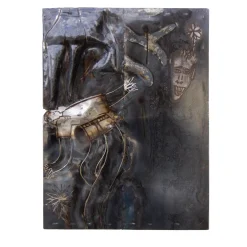 Pannello decorativo Le Tre Figure Diverse N.4 di Lorenzo Quadalti