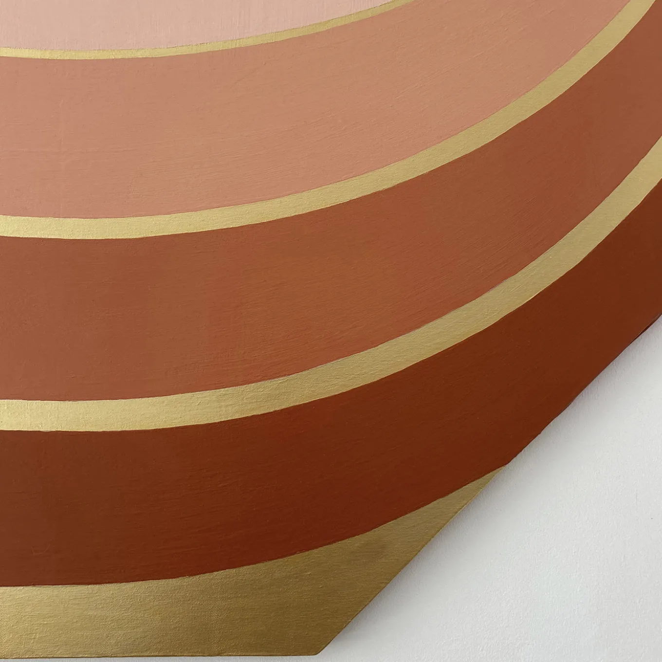 Pannello Decorativo Ottagonale Joy Arancione