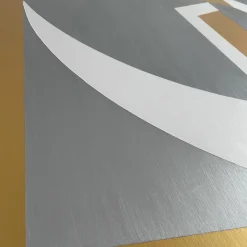 Pannello Decorativo Ottagonale Love Argento